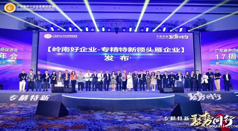 星空app登录入口官网荣获“2022年度岭南好企业-专精特新领头雁企业”称号